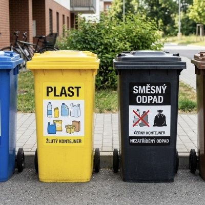 Náhled článku mobil: Od června se v přidružených obcích České Lípy mění svoz odpadů. Začíná systém door-to-door