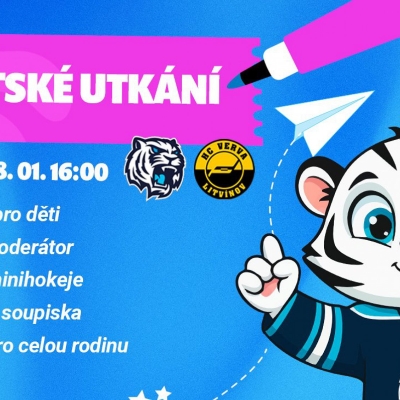 Náhled článku mobil: Bílí Tygři zvou na rodinný hokej: Proti Litvínovu pomůže dětská soupiska i minihokej