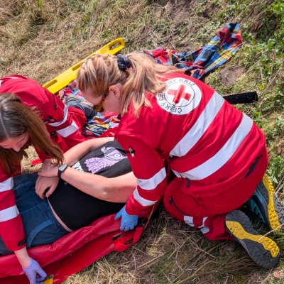 Náhled článku mobil: Zásah u výbuchu i noční evakuace. Desítky dobrovolníků cvičily koordinovaný zásah