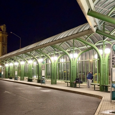 Náhled článku mobil: Liberec zmodernizoval osvětlení autobusového nádraží. 139 lamp přešlo na úspornou LED technologii