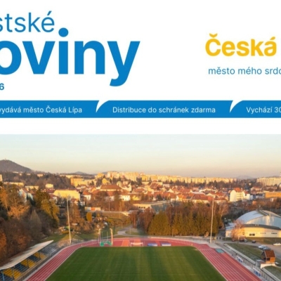 Náhled článku mobil: Městské noviny v České Lípě slaví 25 let. Výročí oslavily moderní grafikou a větším počtem stran