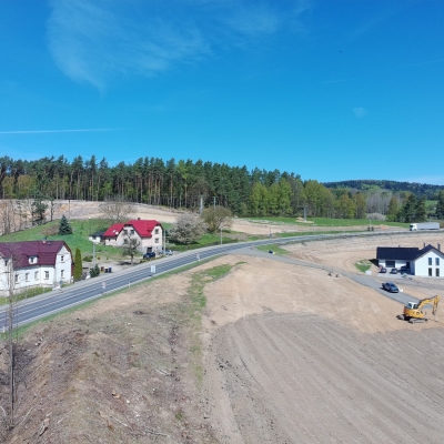 Náhled článku mobil: Začala stavba obchvatu Lvové na silnici I/13 za více než 600 milionů. Hotovo má být v roce 2028