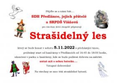 Náhled události: Strašidelný les