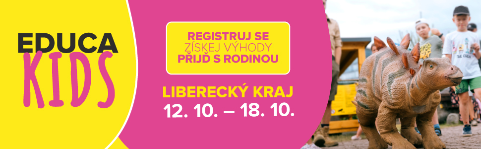 Reklamní banner: EDUCA 2026 - Kids LEADERBOARD